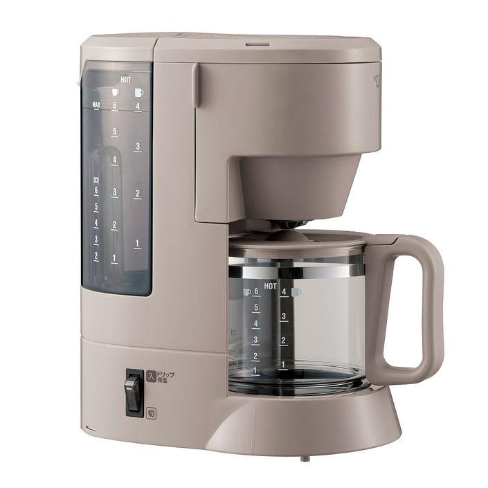 象印（ZOJIRUSHI） コーヒーメーカー グレイッシュブラウン 珈琲通 EC 