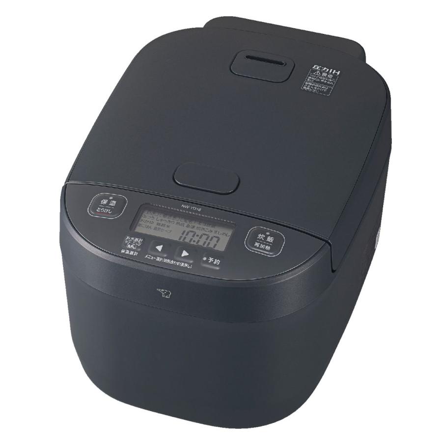 ZOJIRUSHI 象印マホービン 圧力IH炊飯器 豪熱大火力 NW-YD18-BA ブラックの商品画像（Yahoo!ショッピング）