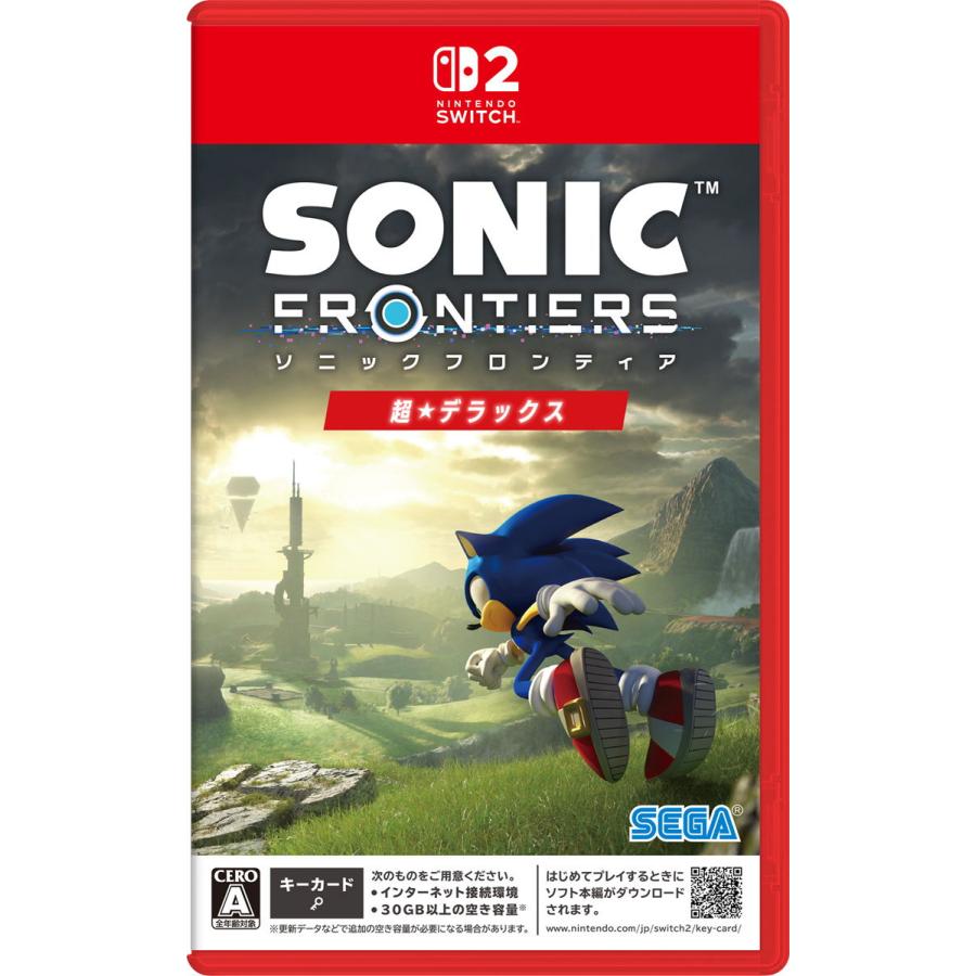セガ（SEGA） (Switch2)ソニックフロンティア 超・デラックス 返品種別