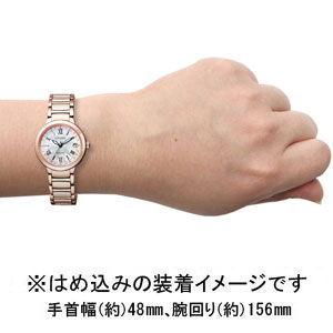 シチズン (国内正規品)エクシード TITANIA LINE Happy Flightエコ・ドライブ電波 レディースタイプ ES9322-57W 返品種別Aの画像