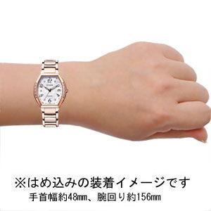 シチズン (国内正規品)エクシード TITANIA LINE Happy Flightエコ・ドライブ電波 レディースタイプ ES9385-57W 返品種別Aの画像