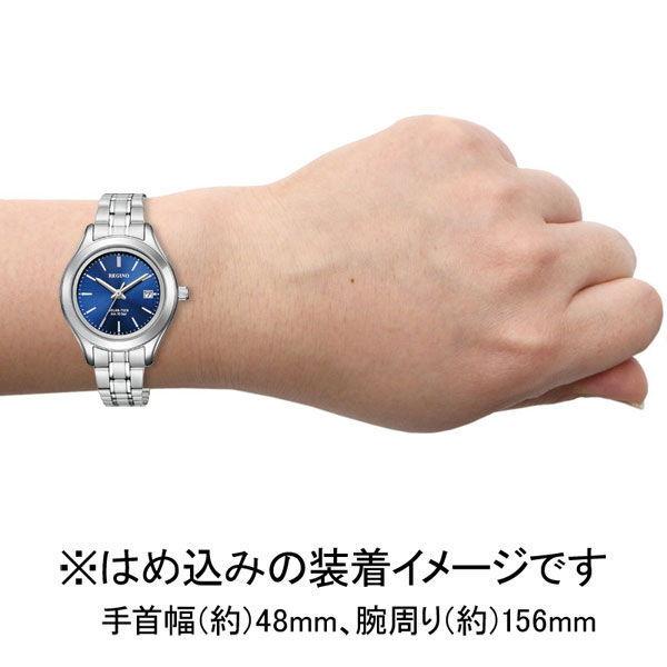 シチズン (国内正規品)レグノ スタンダードシリーズソーラー レディースタイプ KM4-112-71 返品種別Aの画像