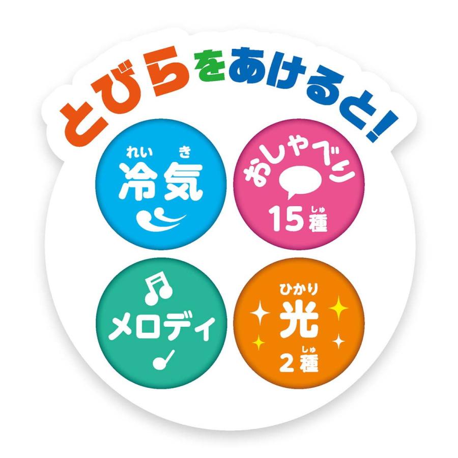 ジョイパレット 冷気がシュ〜 スマートアンパンマンれいぞうこDXそれいけ! アンパンマン 返品種別B｜joshin｜07