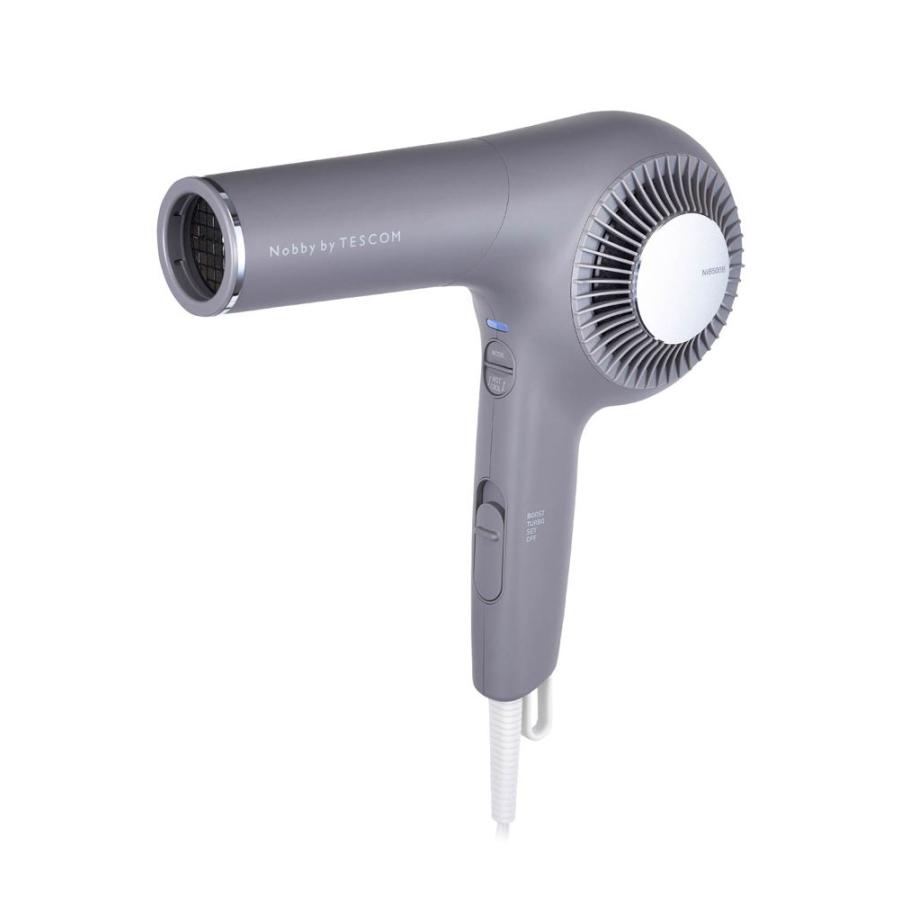 TESCOM テスコム プロフェッショナル プロテクトイオン ヘアドライヤー Nobby by TESCOM NIB500B-H スモーキーグレーの商品画像（Yahoo!ショッピング）