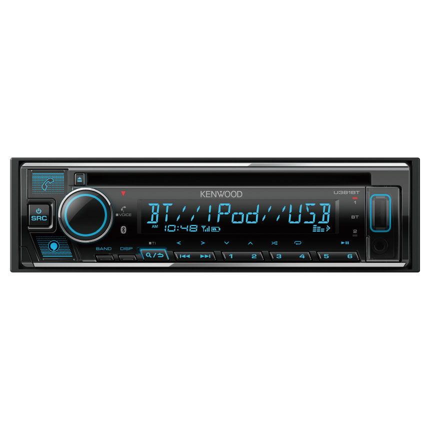 ケンウッド 直営店 CD USB iPod Bluetoothレシーバー1DIN 返品種別A16 800円 春の新作シューズ満載 KENWOOD U381BT