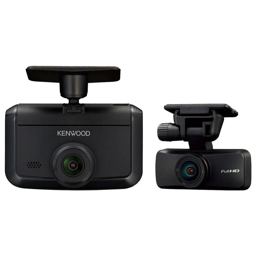 ケンウッド 前後撮影対応 2カメラドライブレコーダー KENWOOD リアレコ 