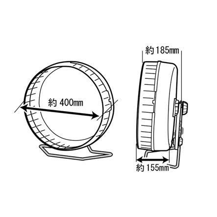 サイレントホイール フラット 40 三晃商会 返品種別A｜joshin｜07