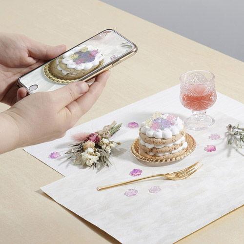 ハクバ 撮影背景シート A4サイズ(5柄入) HAKUBA DSH-A4 返品種別A|Joshin web |03