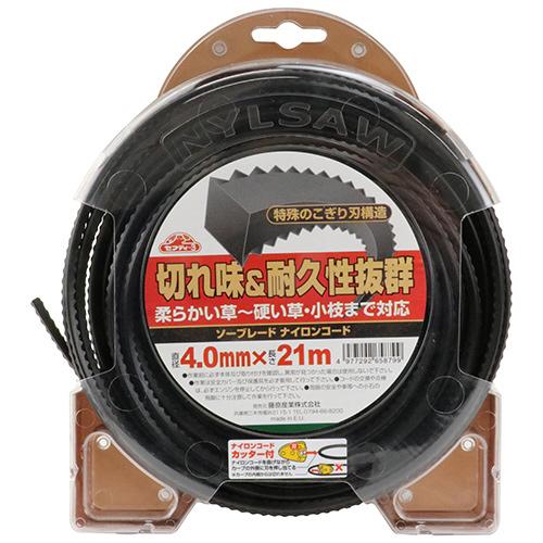 セフティー3 セフティ-3 ソーブレードナイロンコード 4.0x21M 返品種別