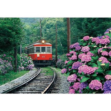 エポック社 鉄道の旅 あじさい薫る箱根登山鉄道 300ピース(26