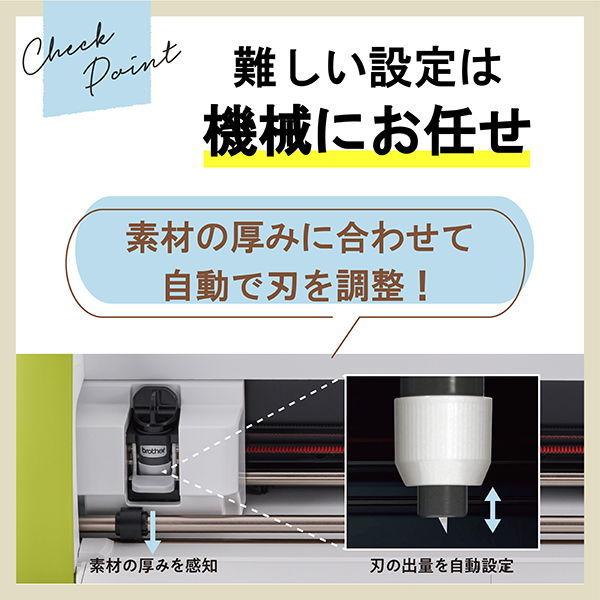 ブラザー カッティングマシン brother ScanNCutDX(スキャンカットDX) SDX85 返品種別Aの画像