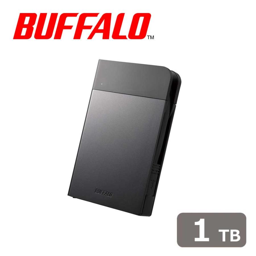 Buffalo - 未使用品 BUFFALO USB3.0 外付けハードディスク 1TB ブラック Amazon | BUFFALO USB3.1(Gen.1)対応 耐衝撃ポータブルHDD 1TB