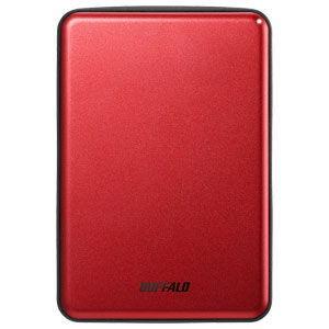 BUFFALO (バッファロー) USB3.1(Gen1)/ 3.0対応 ポータブルハードディスク 1TB(レッド) HD-PUSU3-Dシリーズ HD-PUS1.0U3-RDD 返品種別A｜joshin｜02