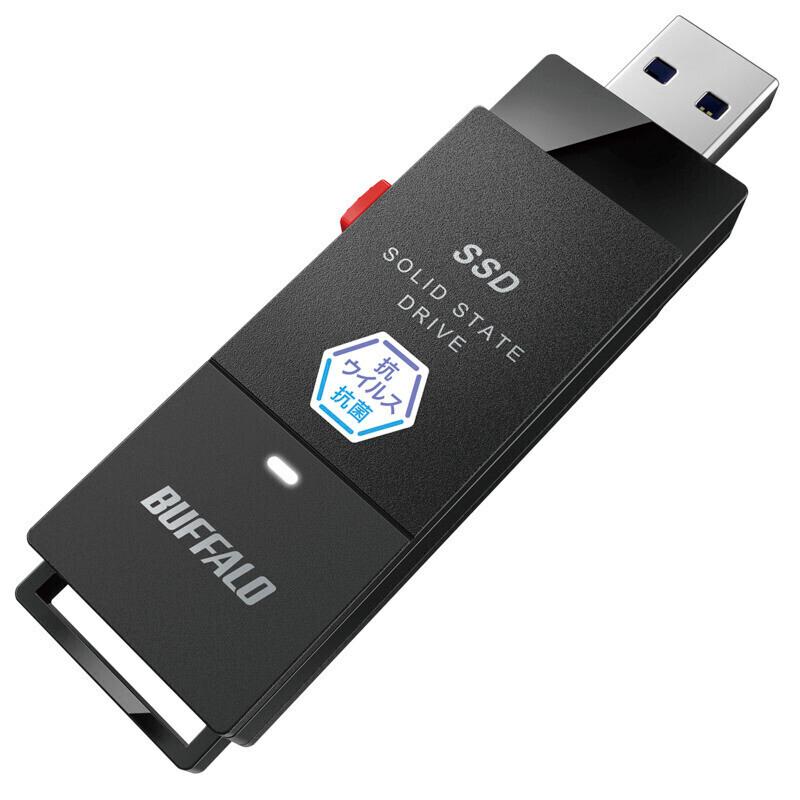 BUFFALO USB3.1(Gen.1)対応 ポータブルHDD スタンダードモデル