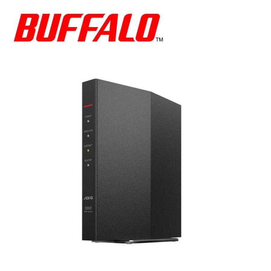 BUFFALO バッファロー 無線ルーター AirStation WSR-3000AX4P-BKの商品画像（Yahoo!ショッピング）