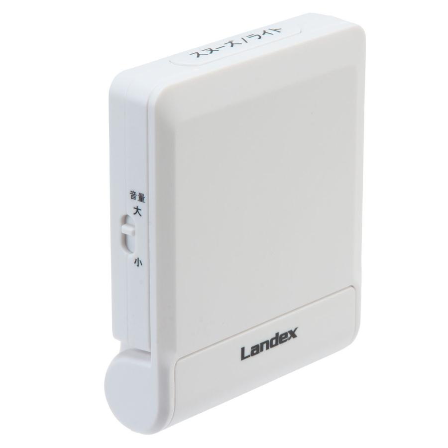 LANDEX ランデックス 電波目覚まし時計タイムクリック YT5266WH 返品
