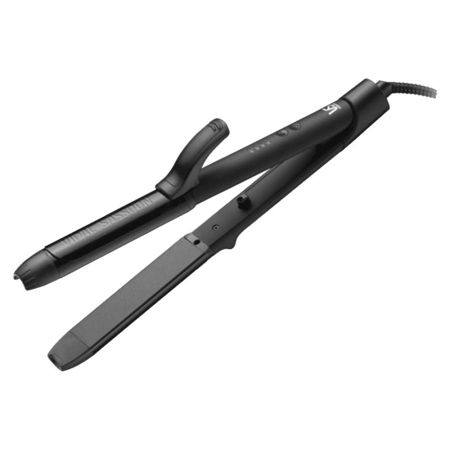 ヴィダルサスーン マルチヘアアイロン ブラック 2way Vidal Sassoon マイナスイオン2wayアイロン Vsi 3250 Kj 返品種別a Joshin Web 通販 Paypayモール