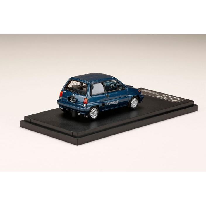 MARK43 1/ 43 ホンダ CITY TURBO II トニックブルーメタリック(PM43139BL)ミニカー 返品種別Bの画像