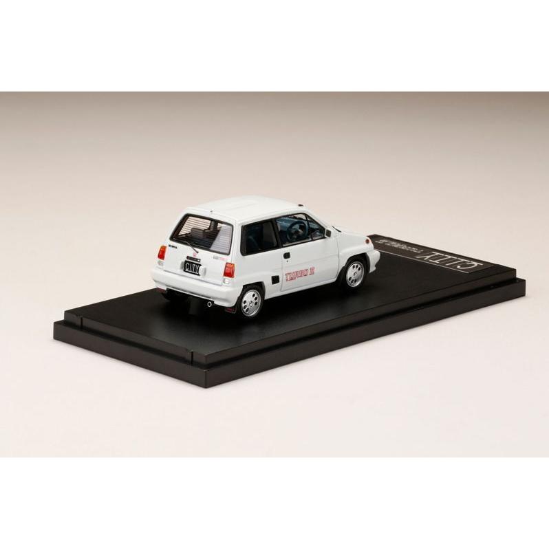 MARK43 1/ 43 ホンダ CITY TURBO II 純正オプション ホイール装着車 グリークホワイト(PM43139AW)ミニカー 返品種別Bの画像