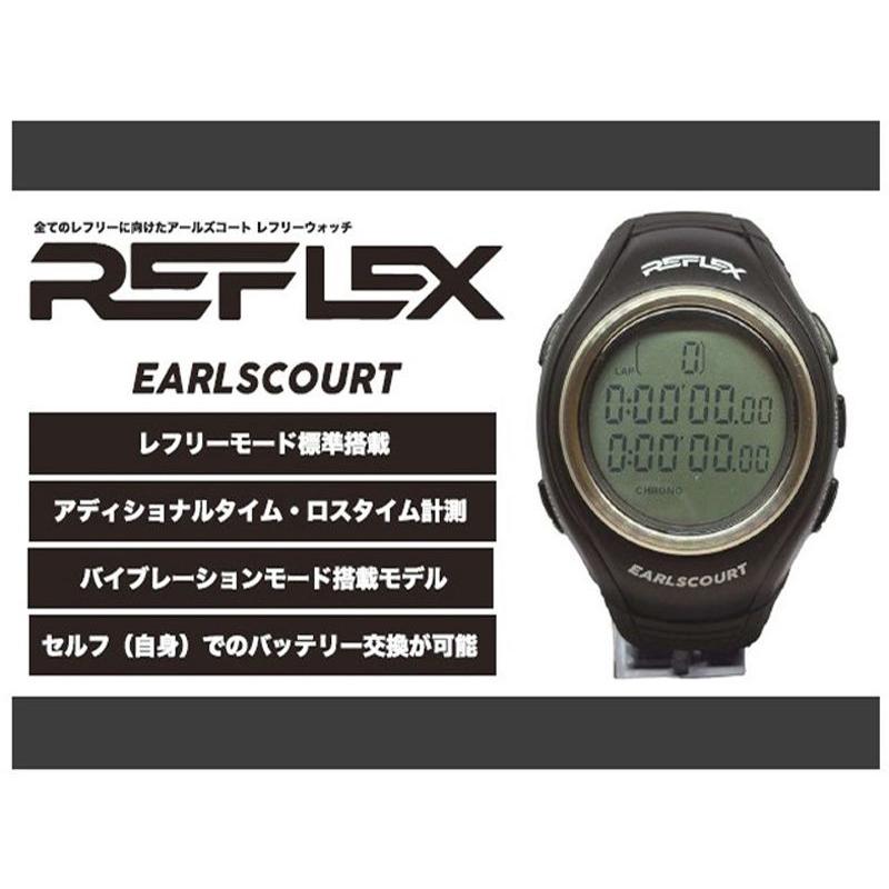 アールズコート レフリーウォッチ REFLEX(ブラック) 返品種別A｜joshin｜06