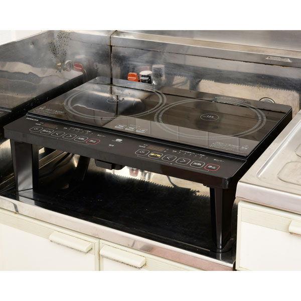 YAMAZEN 卓上IH調理器 ブラック YAMAZEN YES-WL1456-B 返品種別A