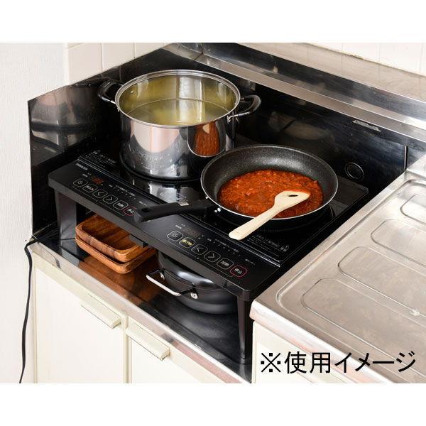 YAMAZEN 卓上IH調理器 ブラック YAMAZEN YES-WL1456-B 返品種別Aの画像