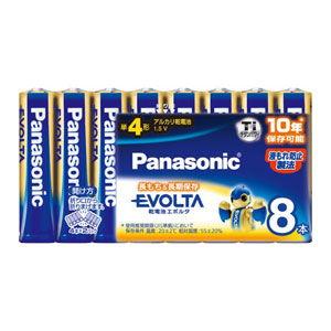 パナソニック アルカリ乾電池単4形 評価 売れ筋アイテムラン 8本パック Panasonic 返品種別A EVOLTA 8SW LR03EJ