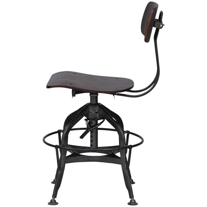 東谷 チェア(ブラウン) TTF-424BR 返品種別Aの画像