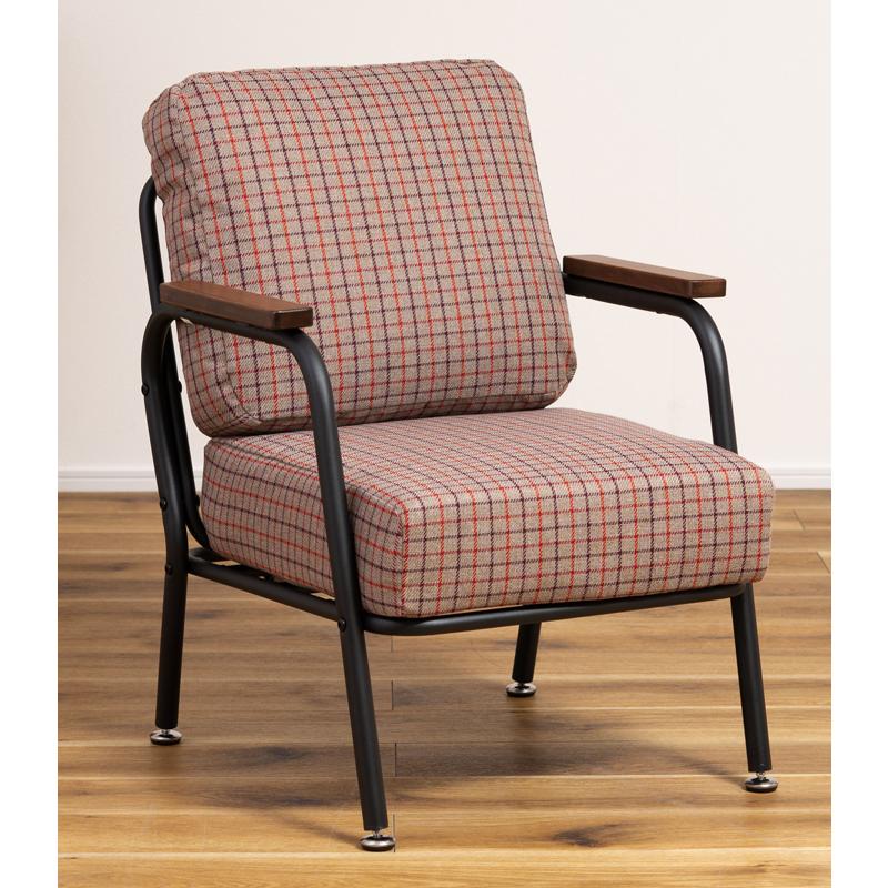 東谷 東谷 ソファ 1人掛 グレー(RKC-101GY) メーカー在庫品 送料都度