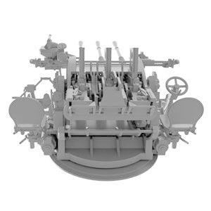 ピットロード（PIT-ROAD） 1/ 35 日本海軍 九六式25mm三連装機銃(G47