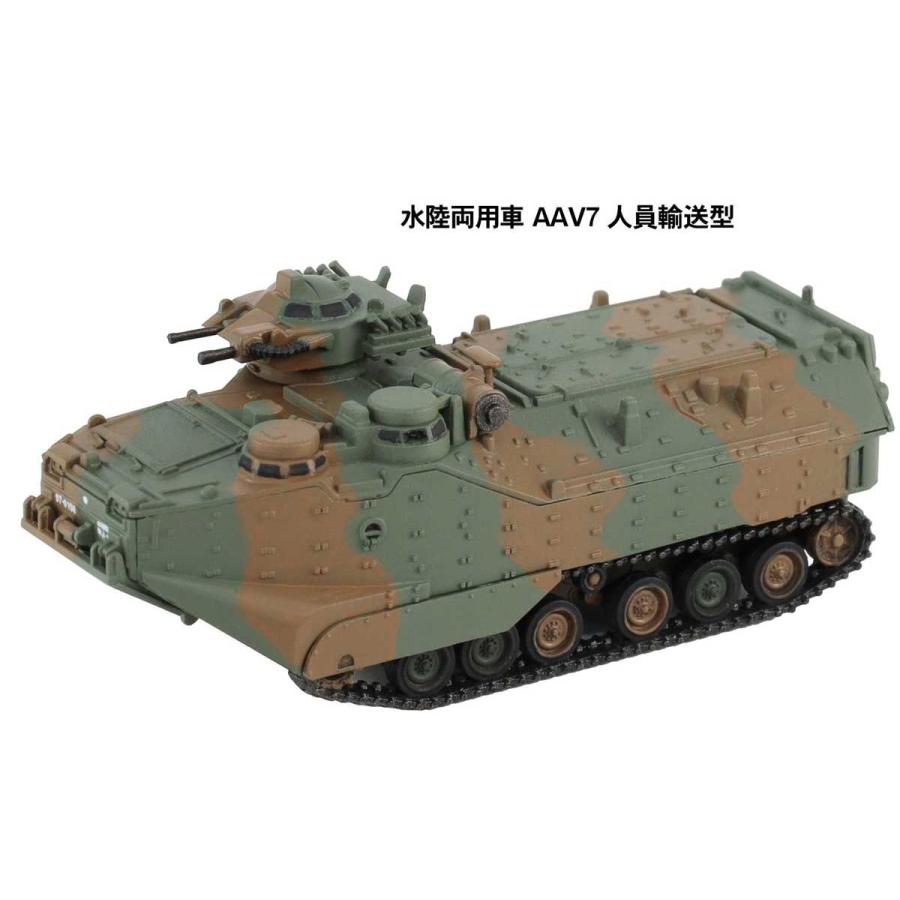 ピットロード 1/ 144 陸上自衛隊 水陸両用車 AAV7 人員輸送型/ 指揮通信型(3両入り)(SGK08)プラモデル 返品種別B｜joshin｜02