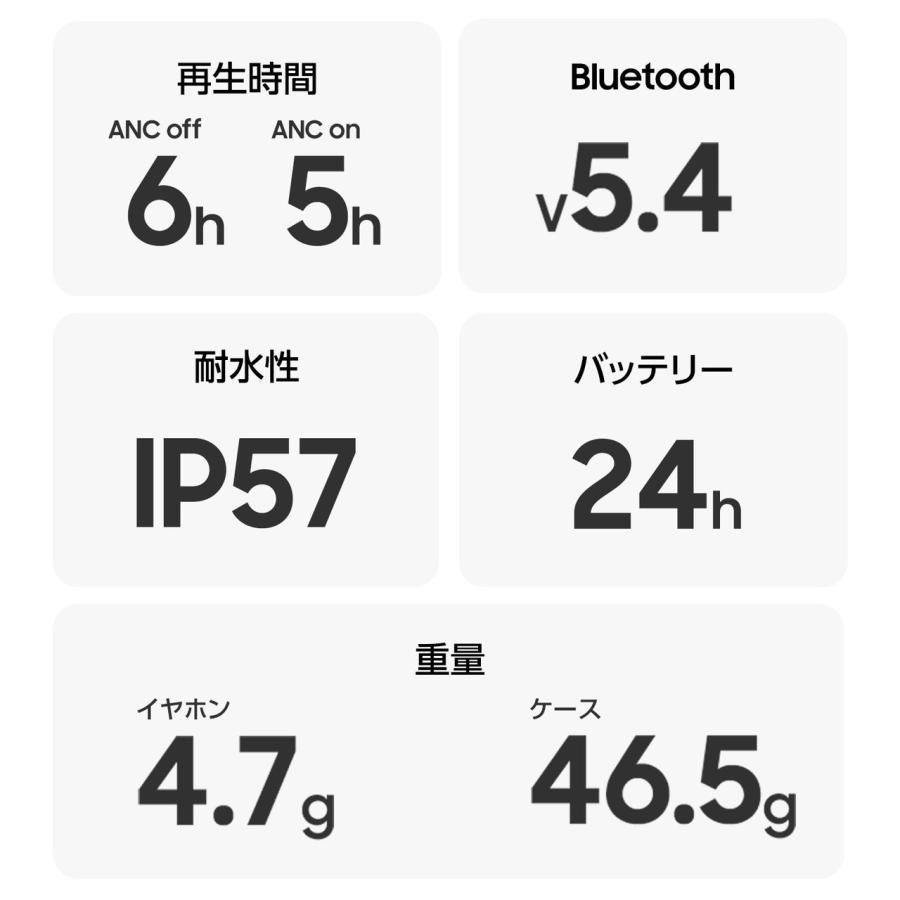 SAMSUNG サムスン ノイズキャンセリング機能搭載完全ワイヤレス SAMSUNG サムスン ノイズキャンセリング機能搭載完全ワイヤレス
