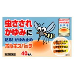 第2類医薬品 テイコクファルマケア ホルキスパッチ 40枚 返品種別b 虫刺され