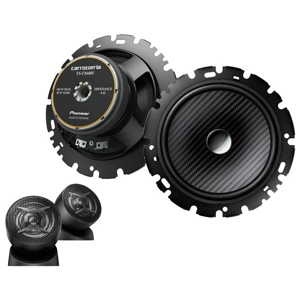 パイオニア 16cmセパレート2ウェイスピーカー 車載用(4個1組) carrozzeria(カロッツェリア) TS-F1640SII 返品種別A の商品画像