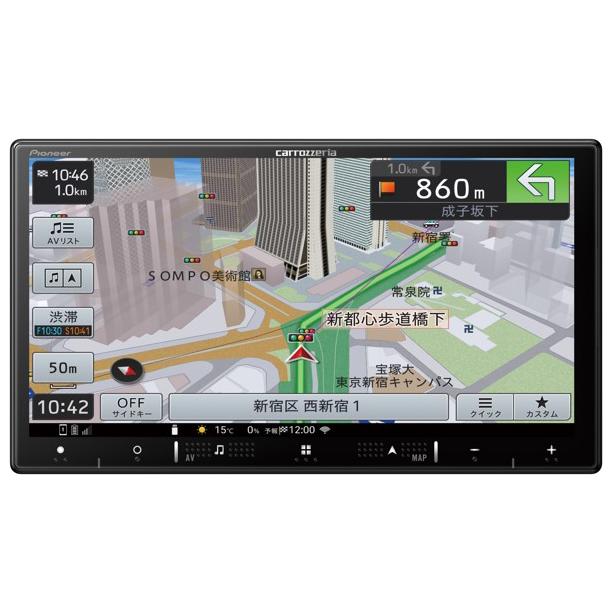 送料込み カロッツェリア ナビ Bluetooth フルセグTV カロッツェリア AVIC-ZH0077W BLUETOOTH DVD USB SD IPOD HDMI