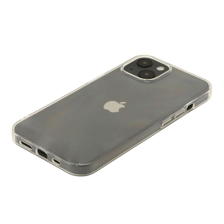 ラスタバナナ iPhone 13 mini(5.4インチ)用 TPUケース 1.3mm(クリア) 6343IP154TP 返品種別A｜joshin｜02