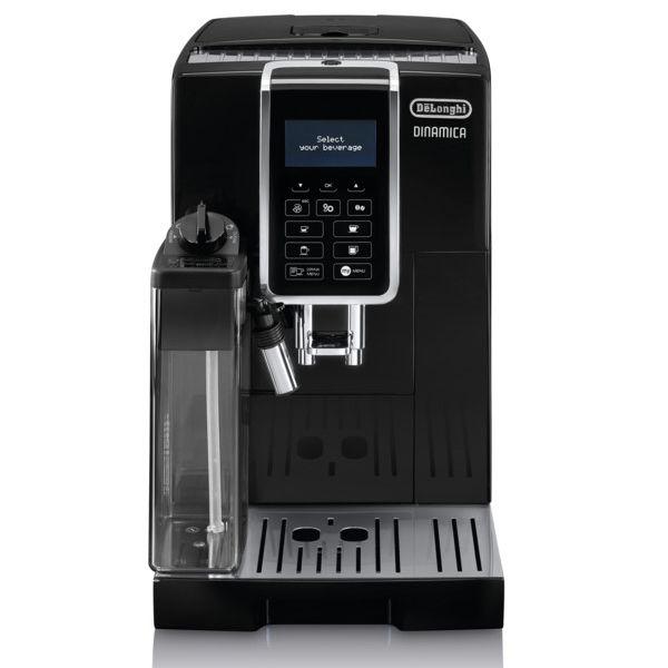 デロンギ コンパクト全自動エスプレッソマシン ブラック DeLonghi ディナミカ ECAM35055B 返品種別A｜joshin｜02