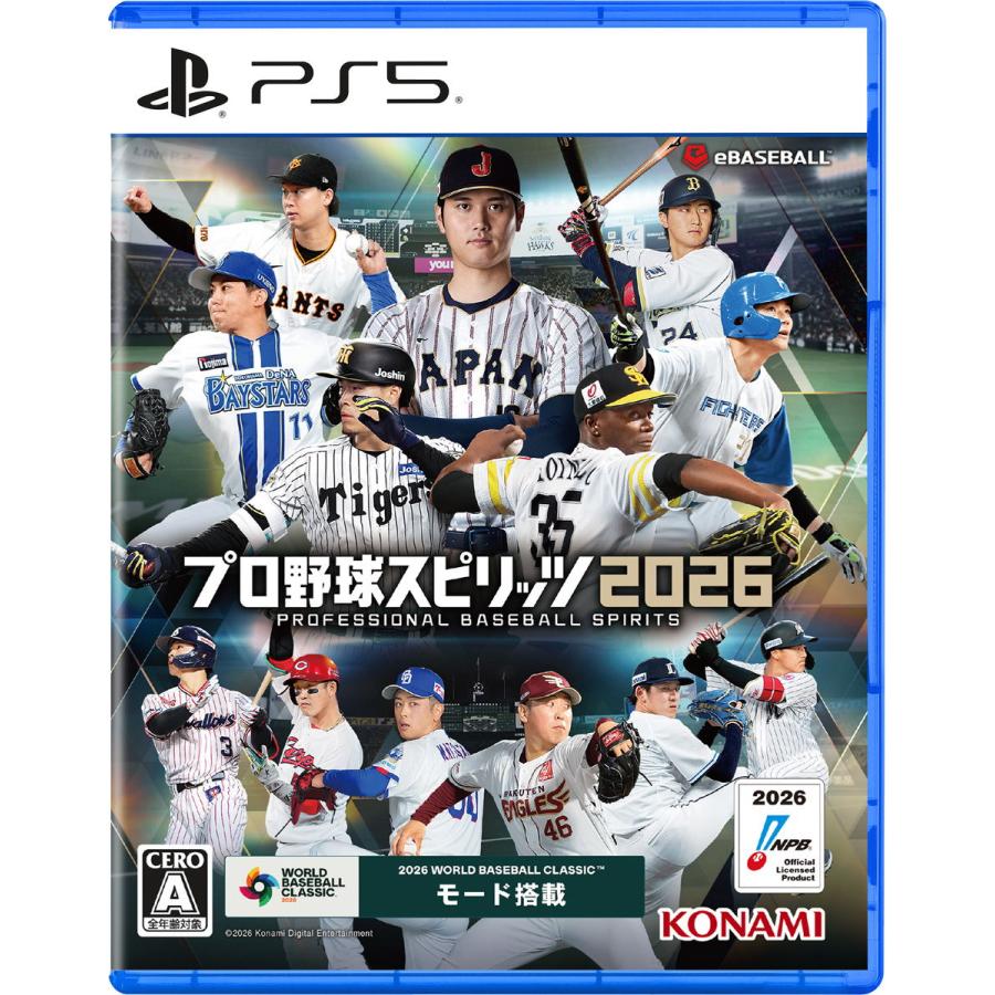コナミデジタルエンタテインメント (封入特典付)(PS5)プロ野球スピリッツ2026 返品種別B（Yahoo!・Joshin web）