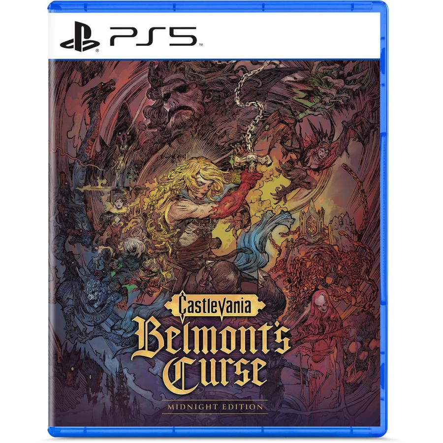 コナミデジタルエンタテインメント (Joshinオリジナル特典付)(PS5)Castlevania: Belmont’s Curse Midnight Edition 返品種別B
