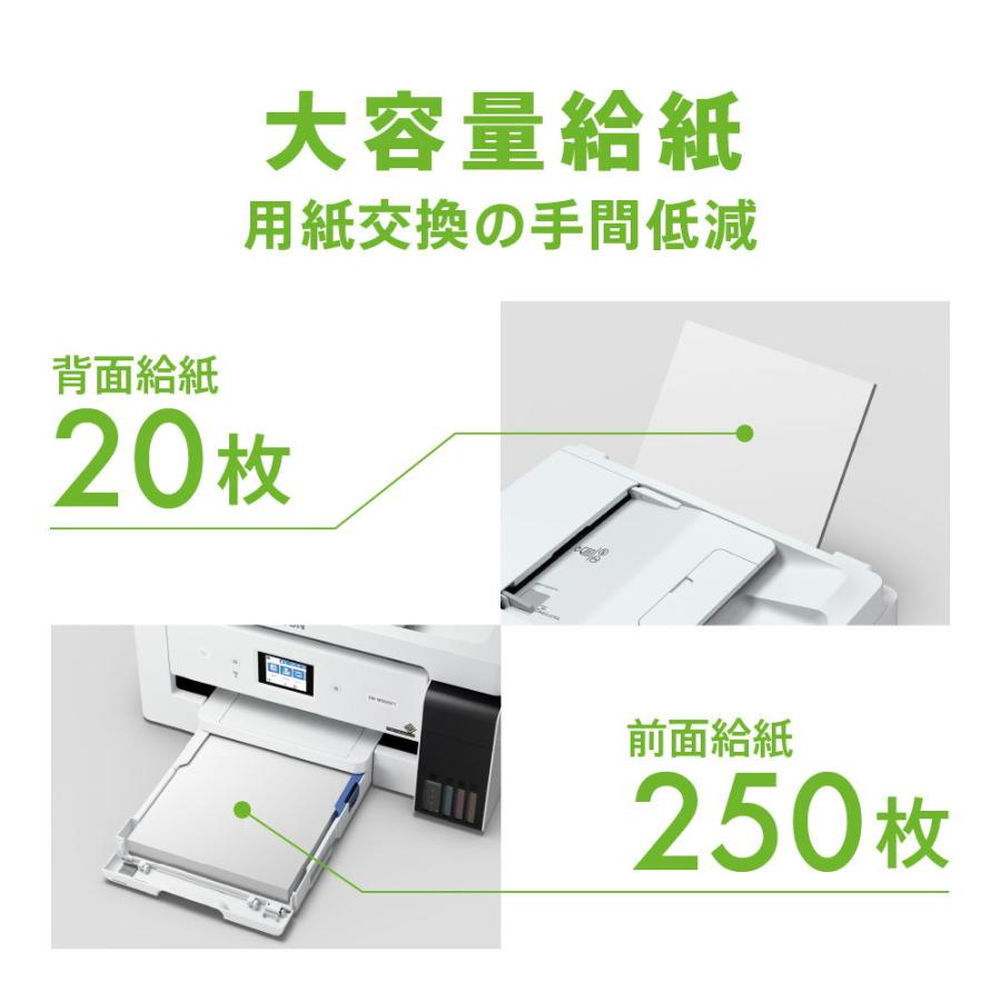 エプソン A3ノビプリント対応 エコタンク搭載 インクジェットプリンター複合機(FAX搭載) EPSON EW-M5610FT 返品種別Aの画像