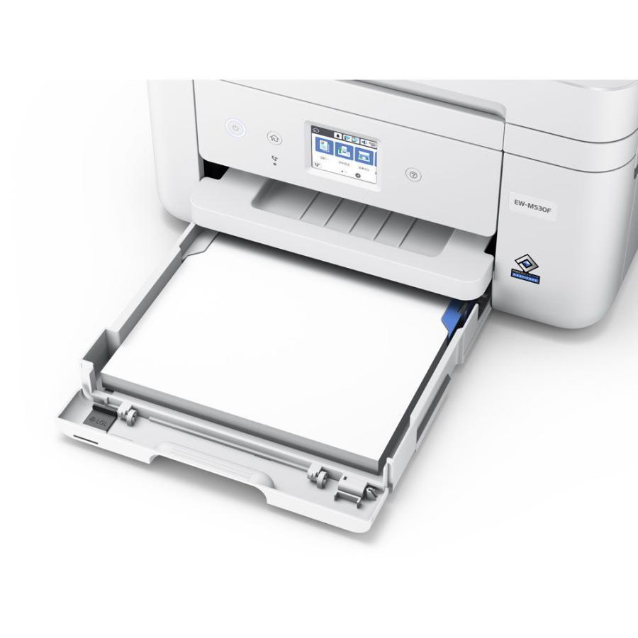 エプソン A4プリント対応 インクジェットプリンター複合機 EPSON ビジネスプリンター EW-M530F 返品種別Aの画像