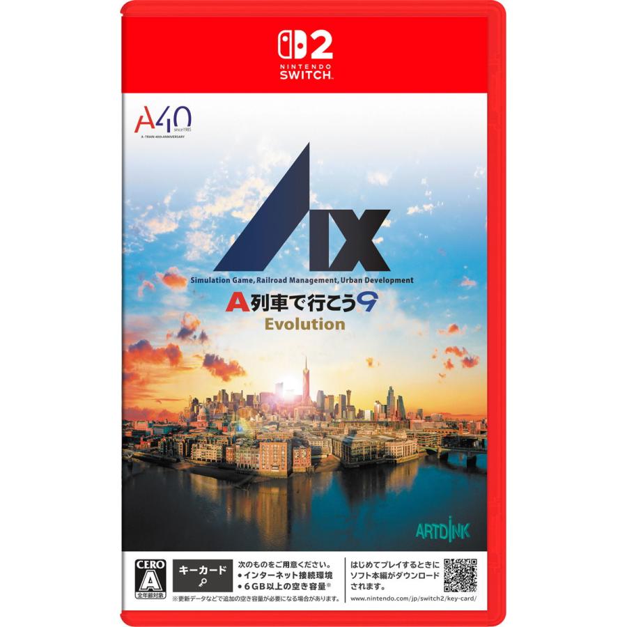 アートディンク (Switch2)A列車で行こう 9 Evolution 通常版 返品種別B（Yahoo!・Joshin web）