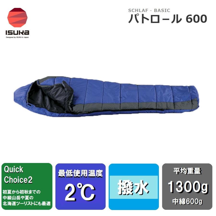 ISUKA（イスカ） パトロール 600(ロイヤル)(適正温度2℃まで) 返品種別A