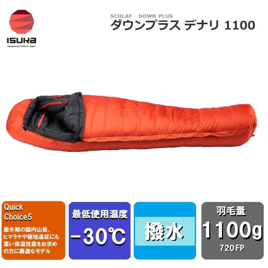 ISUKA（イスカ） Down Plus Denali ダウンプラス デナリ 1100(ブリック
