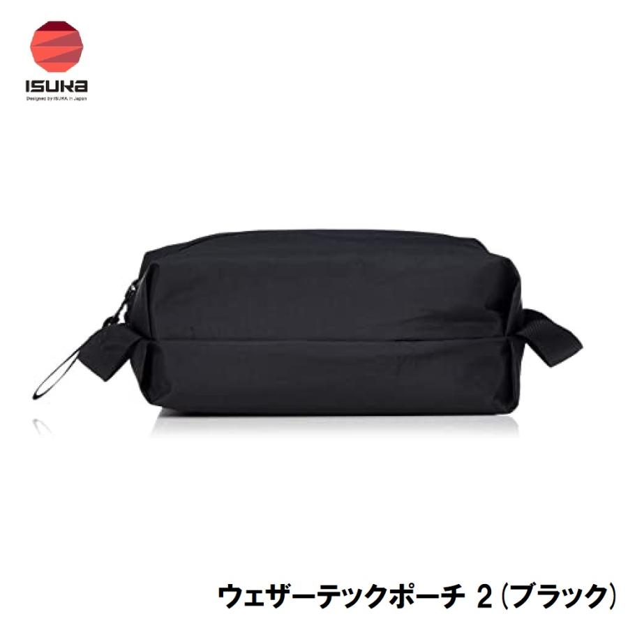 ISUKA（イスカ） ウェザーテックポーチ 2(ブラック) ／お届け：1〜2