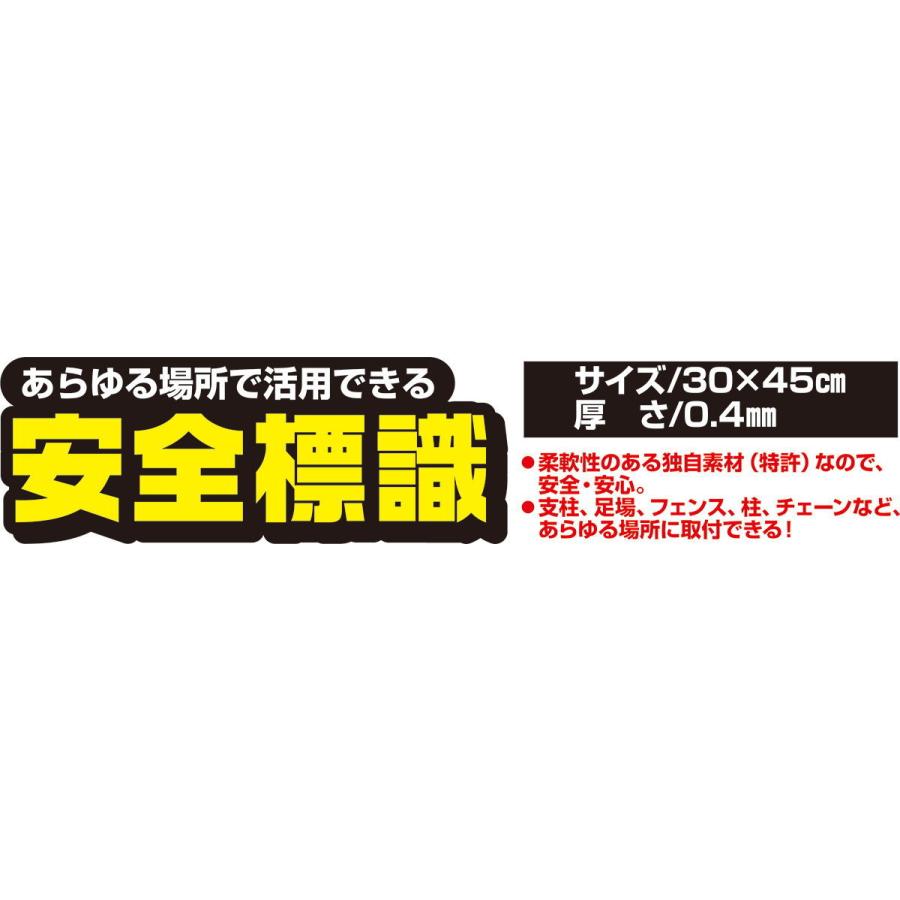 MIKI LOCOS 安全標識看板 開口部注意(くくりんぼ〜シリーズ