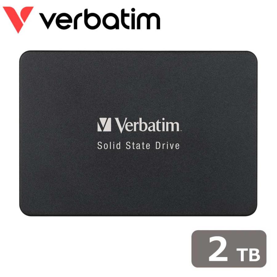 Verbatim｜バーベイタム (国内正規品) Verbatim 内蔵SSD Vi550 SATA III 2.5インチ 2TB 49354-J