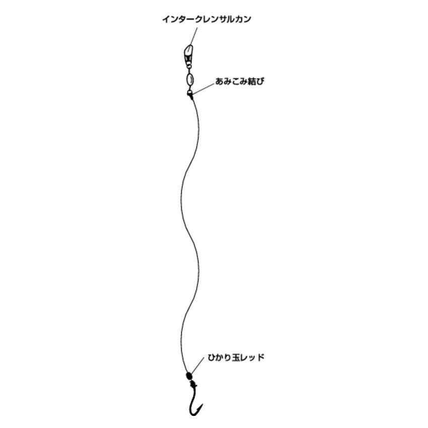 ハヤブサ SGふかせ 伊勢尼太地 10m 1本鈎 SE212 12号 ハリス5号 返品種別A｜joshin｜02