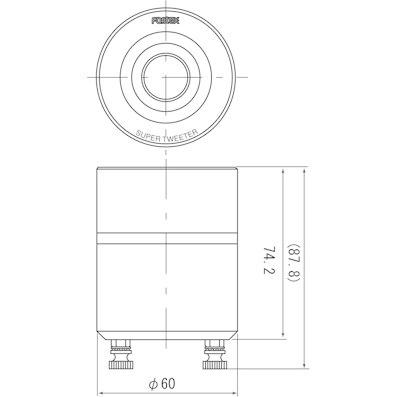 フォステクス ホーンスーパーツイーター(1本) FOSTEX T90A 返品種別Aの画像
