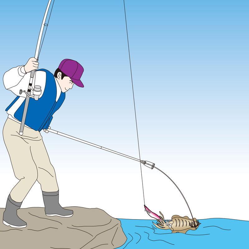 第一精工 オートキングギャフ XS(レッド) ／お届け：3〜4ヶ月